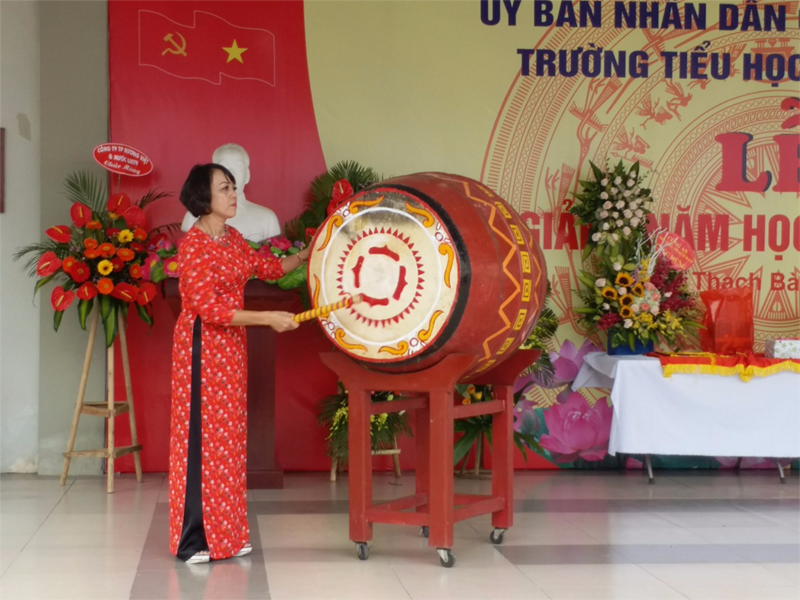 Trường Tiểu học
Thạch Bàn B long trọng tổ chức Lễ khai giảng năm học 2018 – 2019